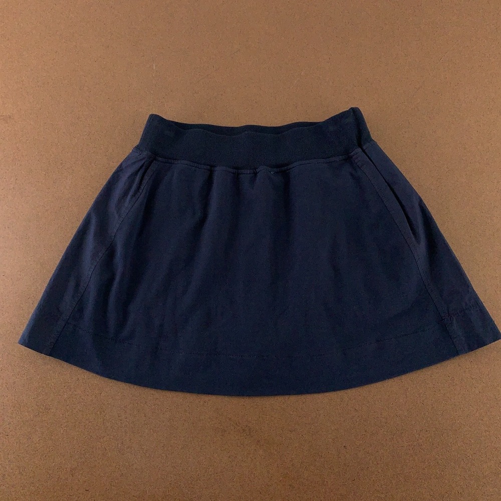 Sundays Women's Size Small Navy French Terry Pull On Pocketed Becca Skirt NWT - Picture 7 of 11